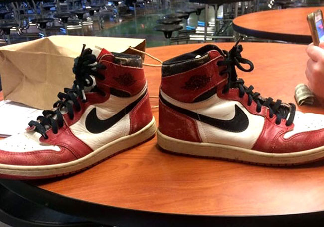 Teacher Gives Original Air Jordan 1 to Student | SneakerFiles