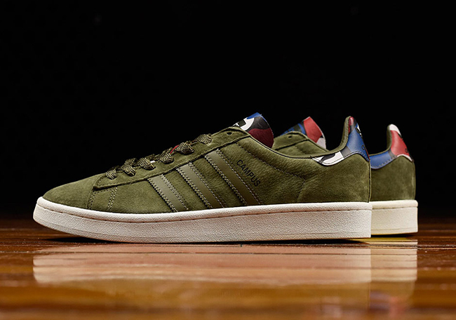 adidas Campus Olive Suede BB0077 | SneakerFiles