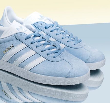 clear sky adidas gazelle