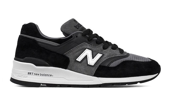 New Balance 997 Black Grey Made in USA | SneakerFiles
