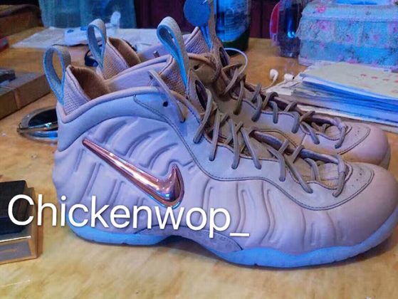 blue and tan foamposites