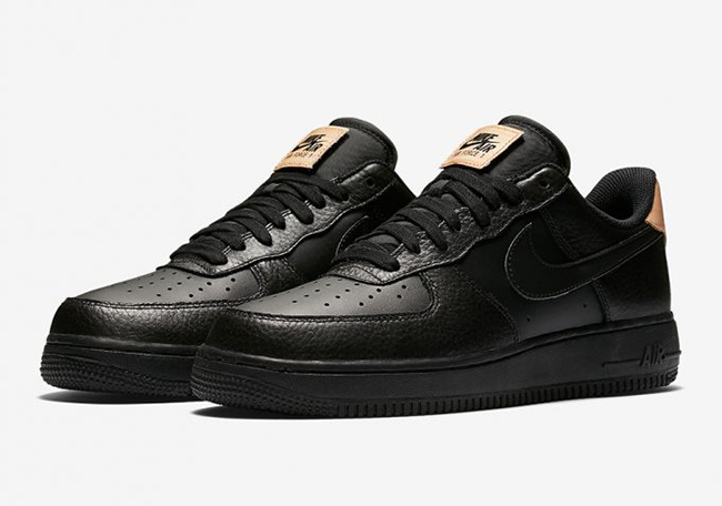 black white and tan air force 1