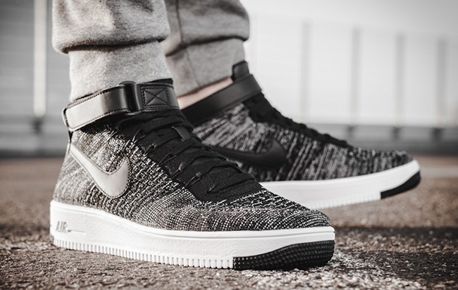 oreo flyknit air force 1