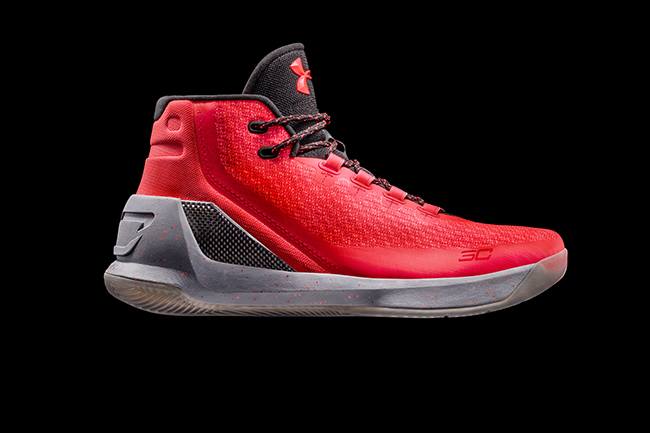Under Armour Curry 3 Red Hot Santa 