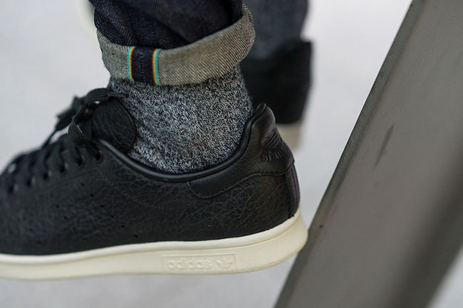 adidas Stan Smith Black Quilted Leather BB0037 | SneakerFiles