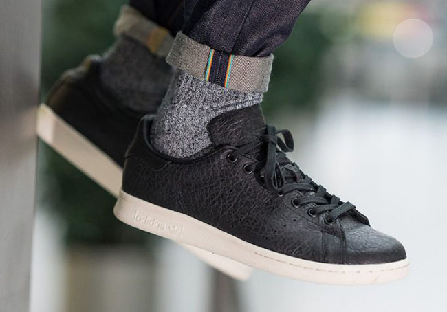 adidas Stan Smith Black Quilted Leather BB0037 | SneakerFiles
