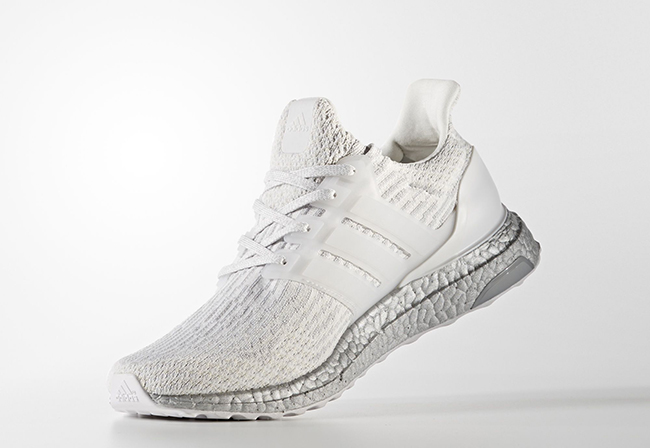 adidas Ultra Boost 3.0 White Silver BA8922 Release Date | SneakerFiles
