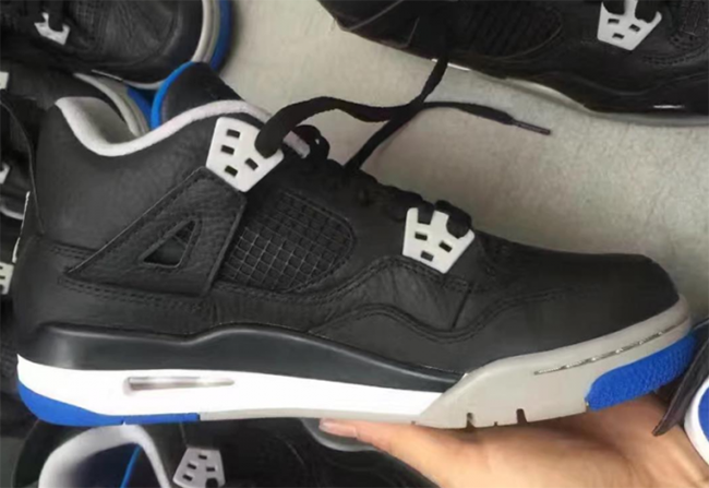 black grey and blue 4s