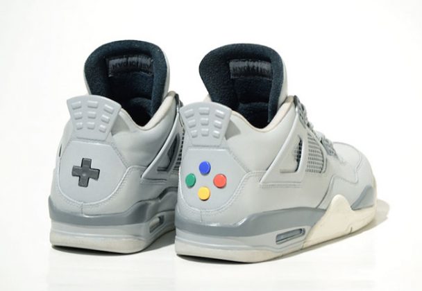 Air Jordan 4 Super Nintendo Custom | SneakerFiles