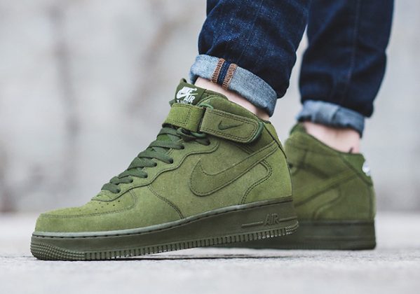 nike air force 1 mid 07 legion green