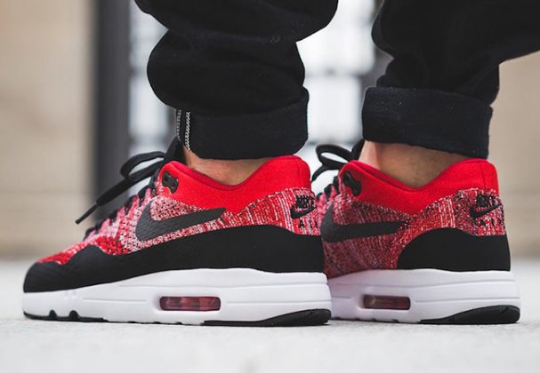 air max 1 ultra flyknit red