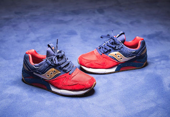 Saucony Grid 9000 Sparring with Saucony 