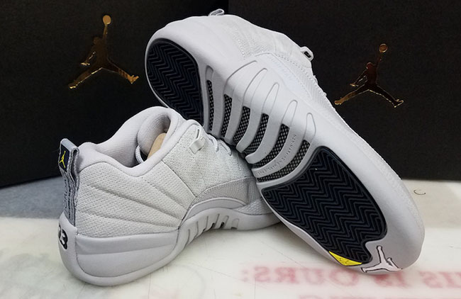 Air Jordan 12 Low Retro Wolf Grey Unboxing Video at Exclucity 