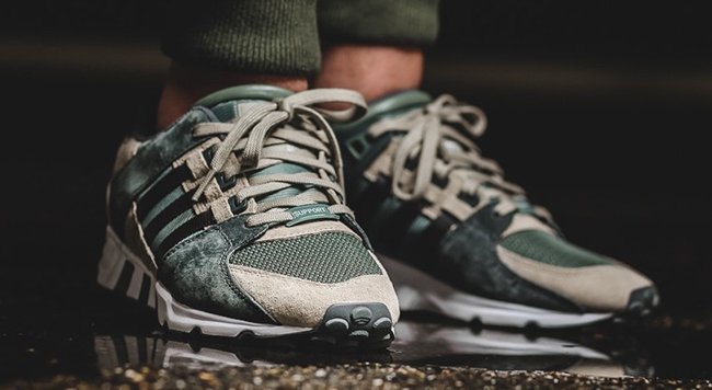 adidas EQT Support RF Trace Green Solid Grey | SneakerFiles