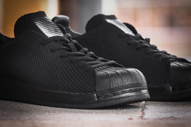 adidas Superstar Bounce Primeknit Triple Black | SneakerFiles