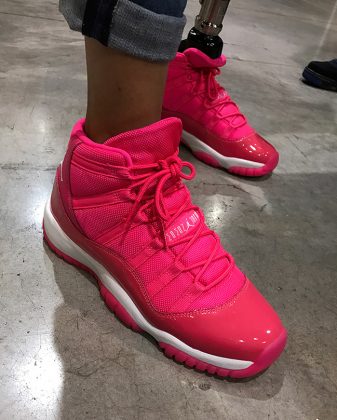 Air Jordan 11 Pink PE April Holmes | SneakerFiles