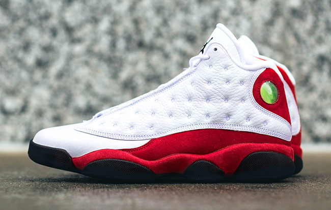 white and red 13s