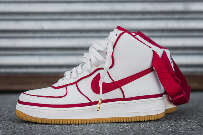 nike air force 1 red outline
