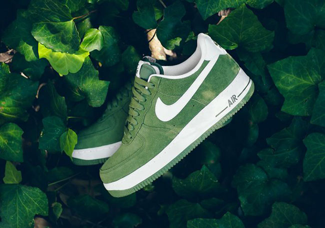 nike air force 1 low palm green
