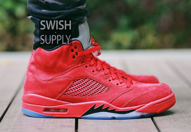 red suede 5s release date