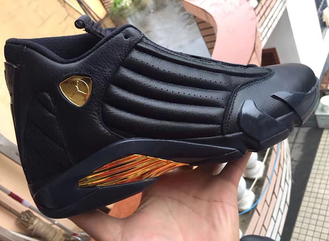 black and gold 14s