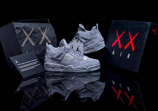 KAWS Air Jordan 4 Cool Grey 930155-003 Release Info | SneakerFiles