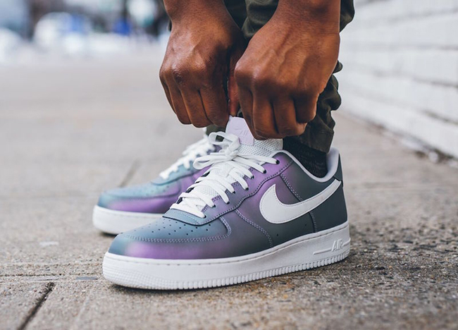 nike air force one white iced lilac
