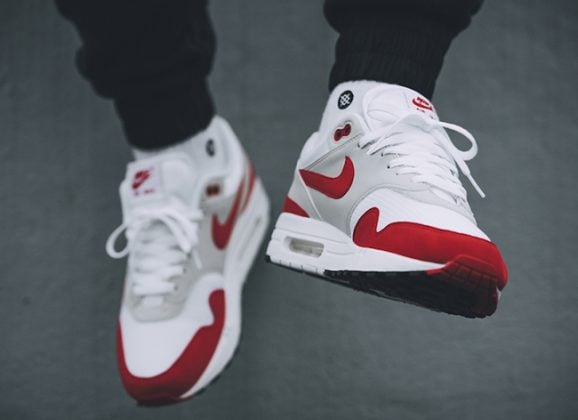 Nike Air Max 1 University Red OG Anniversary 908375-100 Release Date ...