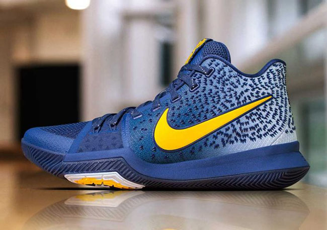kyrie shoes blue and yellow