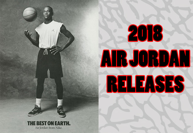 Air Jordan 2018 Retro Releases |
