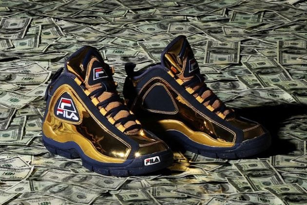 fila metallic shoes