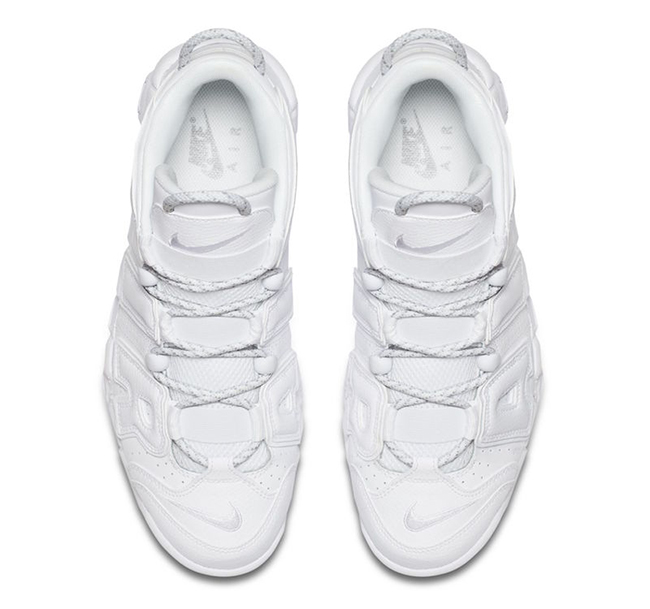 Nike Air More Uptempo Triple White 921948-100 Release Date | SneakerFiles