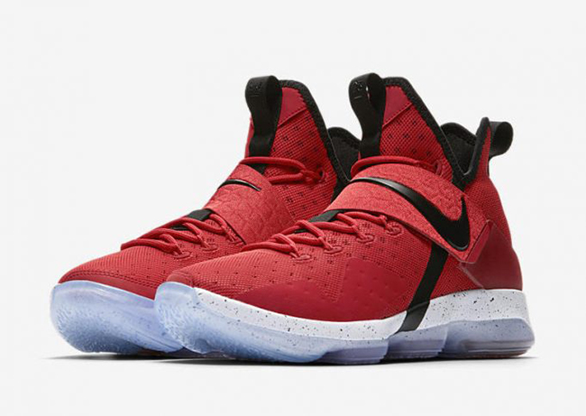 lebron 14 red and white