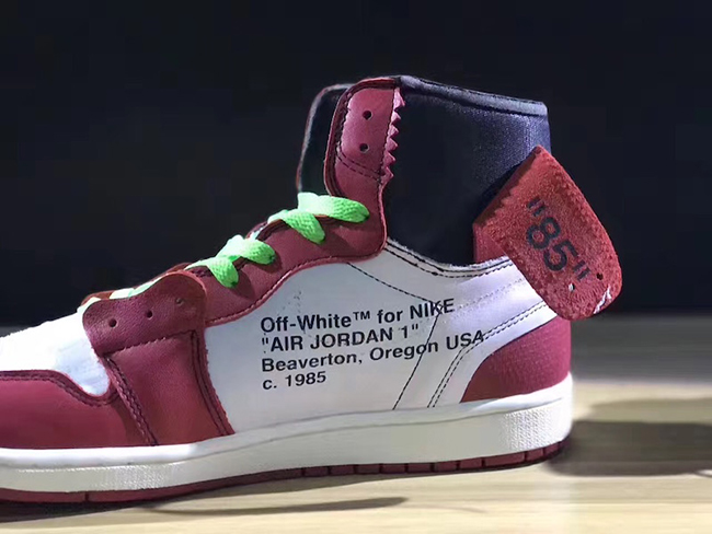 air jordan 1 with writing on side
