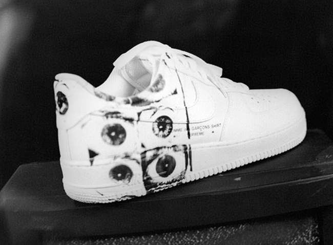 Comme des Garcons Supreme Nike Air Force 1 Low | SneakerFiles