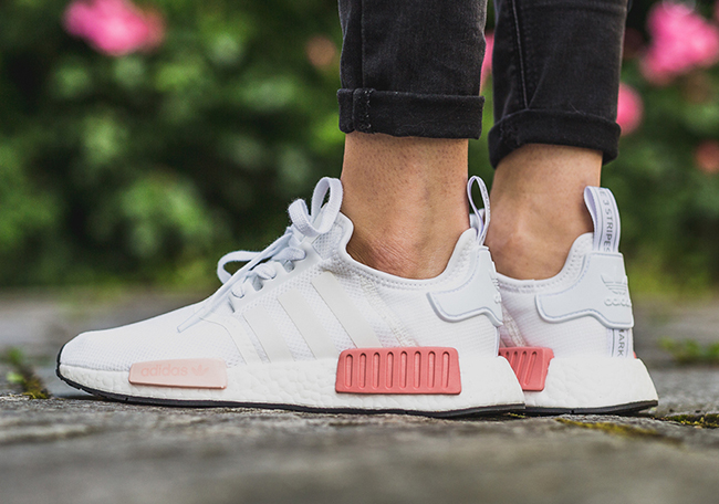 nmd white and rose gold