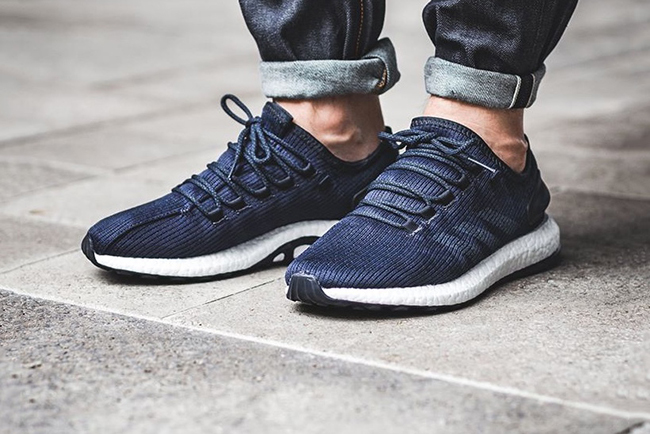 Adidas Pure Boost Navy Blue Online Sale 