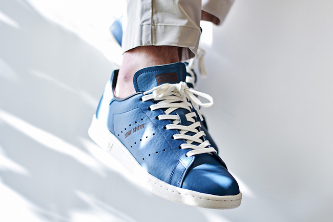 adidas Stan Smith Horween Leather Blue 