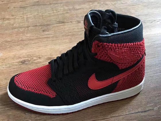 air jordan 1 bred flyknit