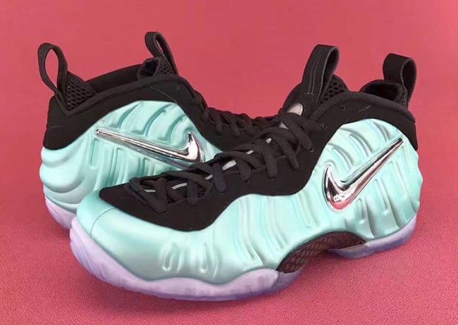 mint green foamposites