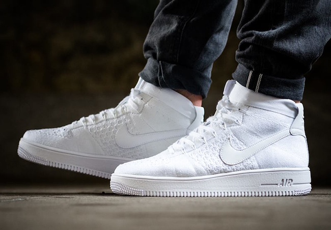 nike air force 1 ultra flyknit mid white