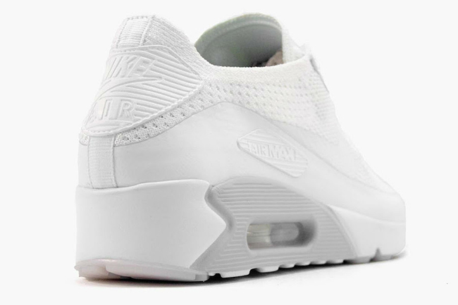nike air max 90 ultra 2.0 flyknit white pure platinum