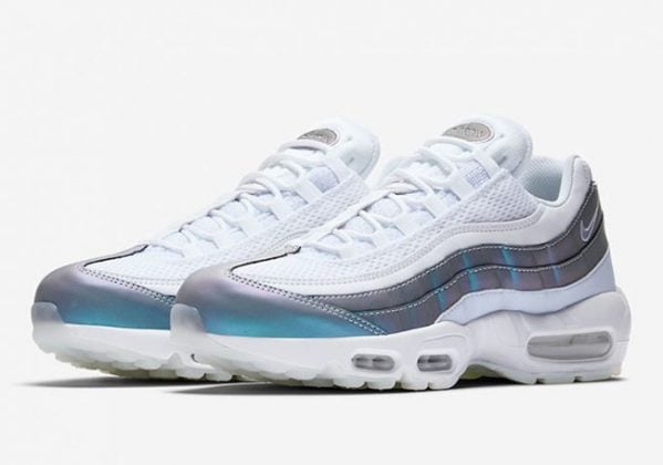 white purple teal air max 97