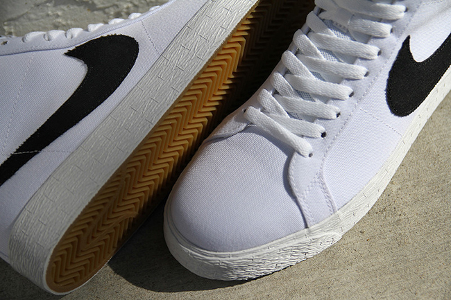 Nike SB Zoom Blazer Mid Canvas White Gum | SneakerFiles
