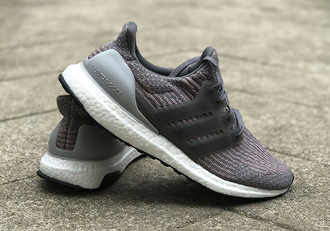 pink and grey ultra boost