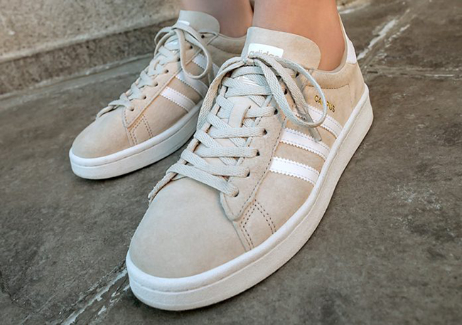 adidas campus clear brown off white