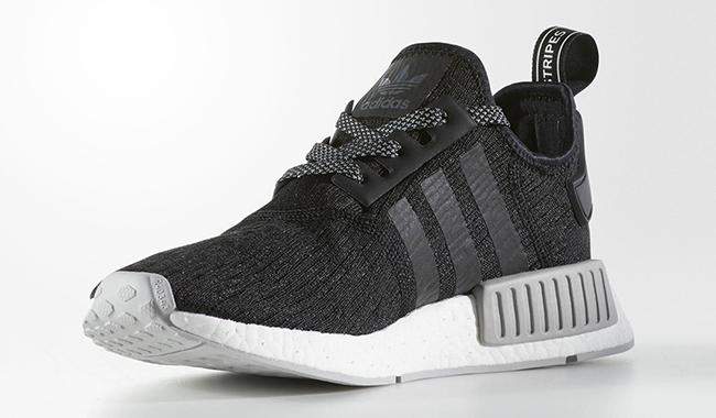 black and grey nmd