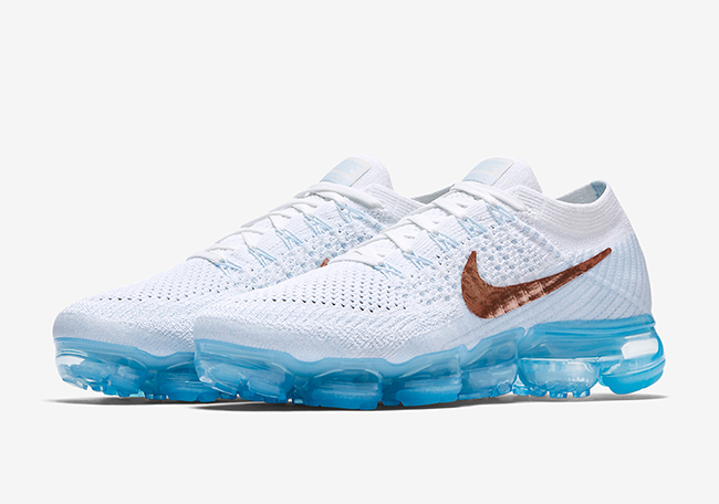 light blue and white vapormax