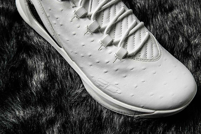 Under Armour Curry 3 Lux Low White Ostrich | SneakerFiles