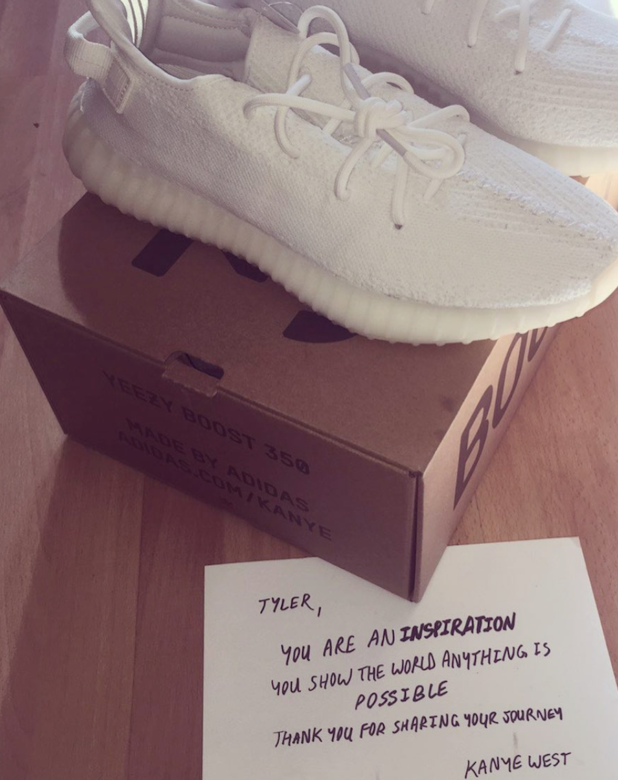 Kanye West Sends Fan Yeezys | SneakerFiles